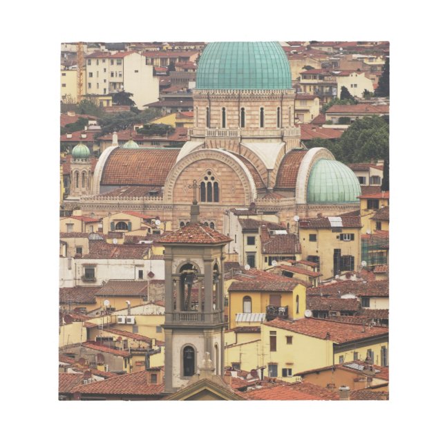 Bloc-note Vue de Florence, Italie depuis Piazza (Devant)