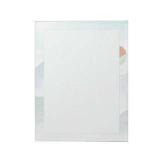 Bloc-note Vue Foggy Mountain