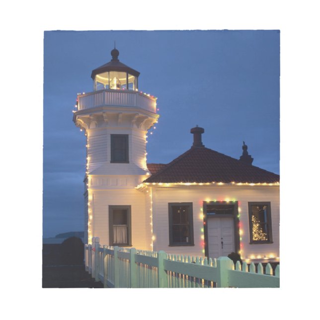 Bloc-note WA, Mukilteo, phare de Mukilteo, établi (Devant)