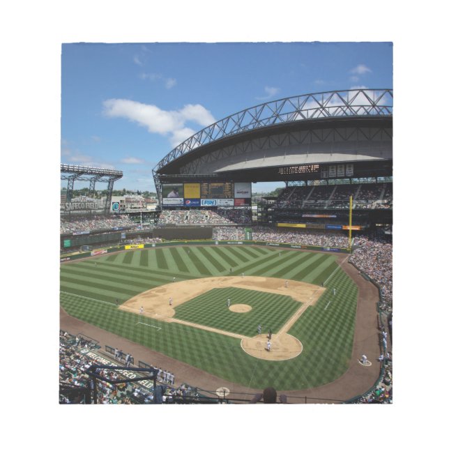 Bloc-note WA, Seattle, Safeco Field, baseball des Mariners (Devant)