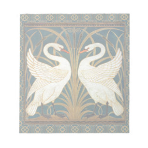 Bloc-note Walter Crane Swan