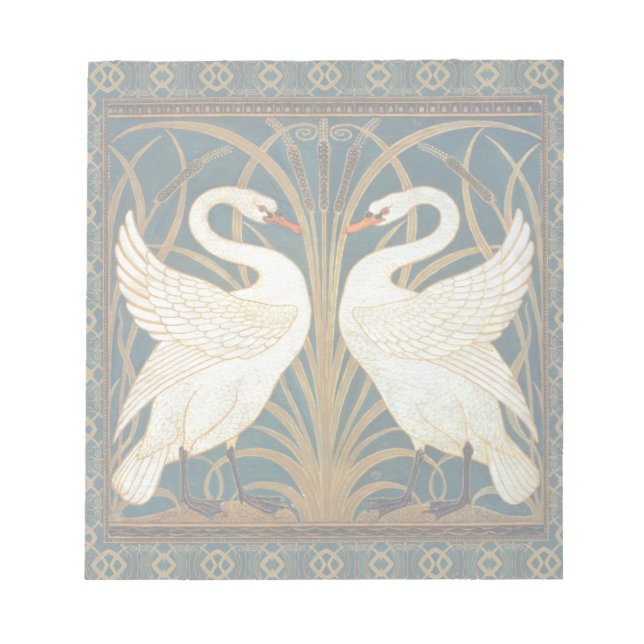 Bloc-note Walter Crane Swan (Devant)