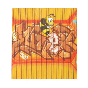 Bloc-note Wasp Graffiti Wall