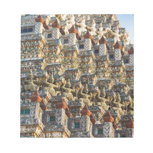 Bloc-note Wat Arun temple à Bangkok Thaïlande (Devant)