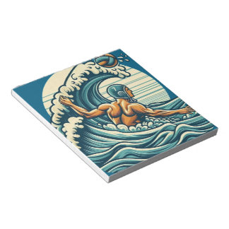 Bloc-note Water-polo Player Notepad