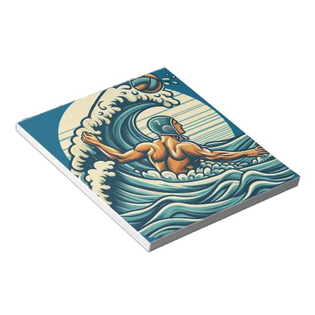 Bloc-note Water-polo Player Notepad (Incliné)