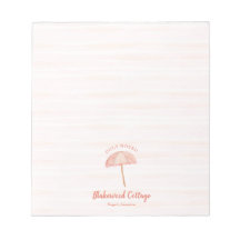 Watercolor Beach Umbrella Tropical