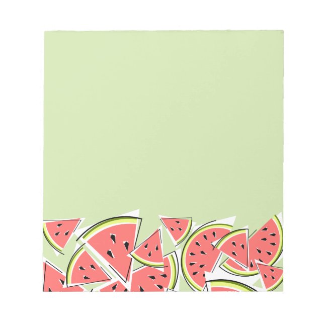 Bloc-note Watermelon Green (Devant)