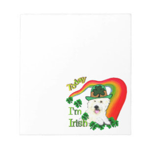 Bloc-note West Highland White Terrier St Pats