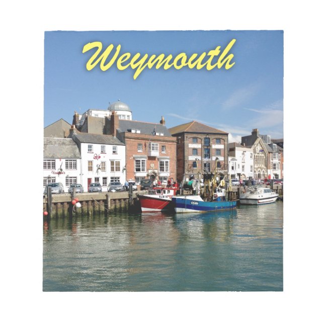 Bloc-note Weymouth - Professional photo. (Devant)