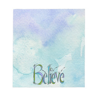 Bloc-note Whimsical Believe Hand-Lettering