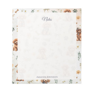 Bloc-note Whimsy Poodle Pizzazz