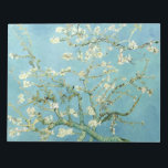 Bloc-note White almond blossom by Vincent Van Gogh<br><div class="desc">White almond blossomagainst a bright blue sky in spring time. Oil on canvas by famous Dutch painter Vincent Van Gogh.</div>