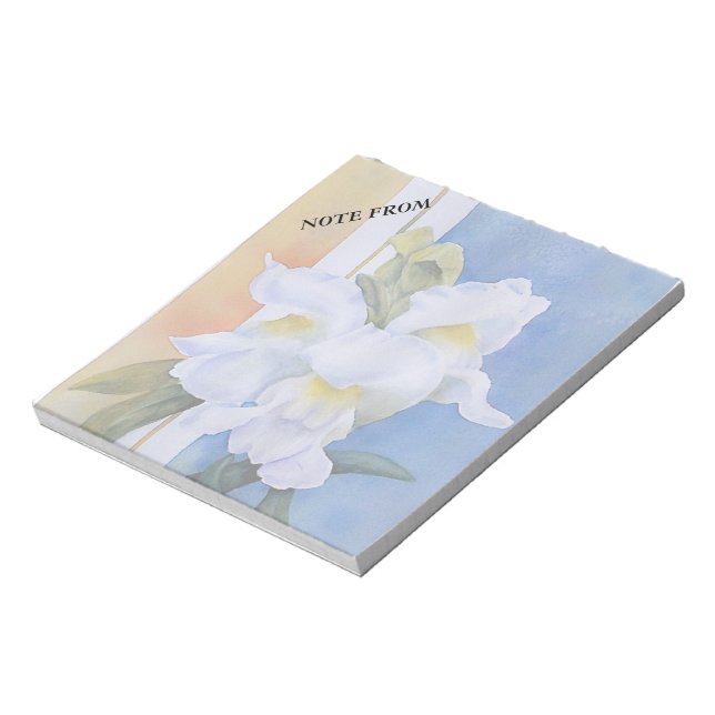 BLOC-NOTE WHITE SNAP DRAGONS CUSTOMIZABLE NOTE PAD (Tourné)