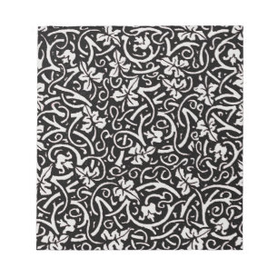 Bloc-note William Morris Motif de la feuille de vigne