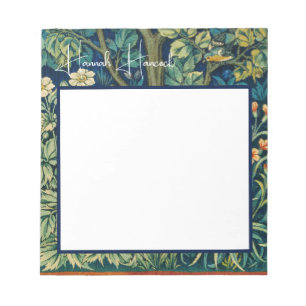 Bloc-note William Morris Oiseaux dans un arbre