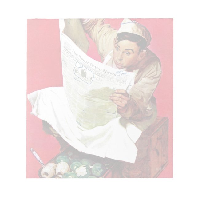 Bloc-note Willie Gillis on K.P (Devant)