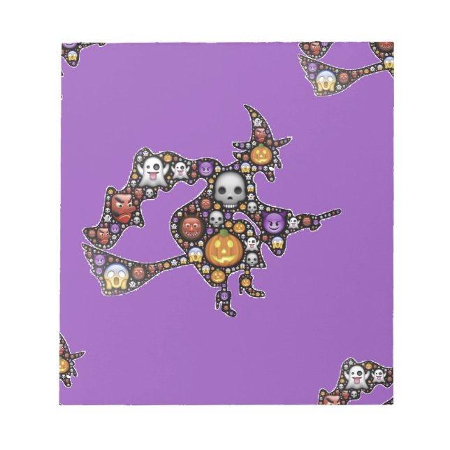 Bloc-note witch emoji (Devant)
