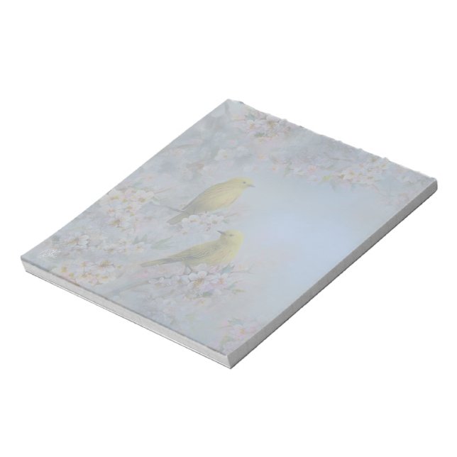 Bloc-note Yellow Birds (Tourné)