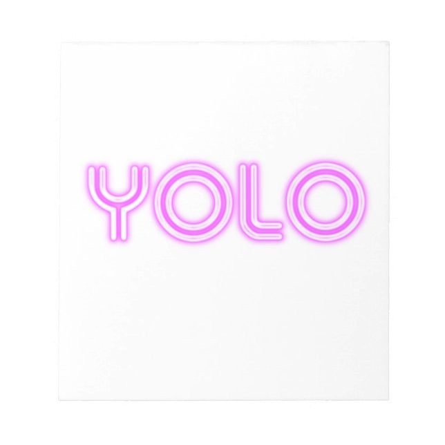 BLOC-NOTE YOLO (Devant)