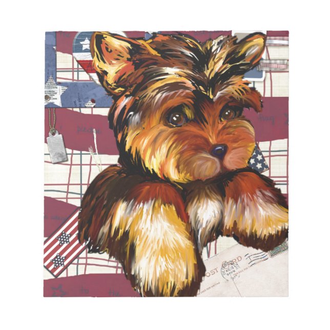 BLOC-NOTE YORKIE POO (Devant)