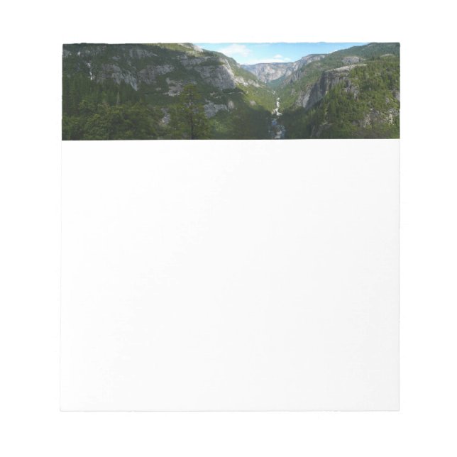 Bloc-note Yosemite Valley dans le parc national de Yosemite (Devant)