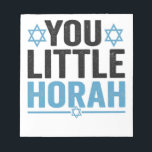 Bloc-note You Little Horah Hanukkah Funny Jewish Saying Gift<br><div class="desc">chanukah, menorah, hanukkah, dreidel, jewish, Chrismukkah, holiday, horah, christmas, </div>