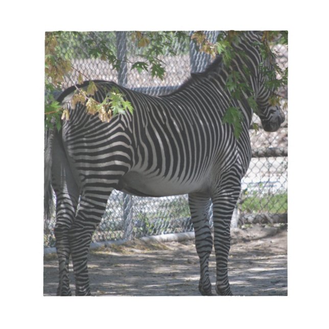 Bloc-note Zebra Love (Devant)