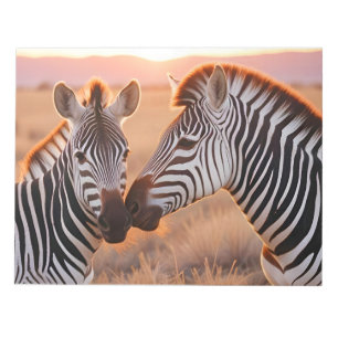 Bloc-note Zèbre Animal Nature Faune Affection Tendresse