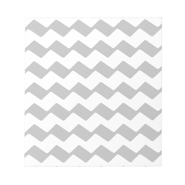 Bloc-note Zig Zag - Noir (Devant)