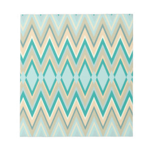 Bloc-note zigzag-téléphones diagonale