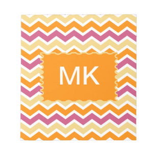 Bloc-note ZigZag tribale dynamique