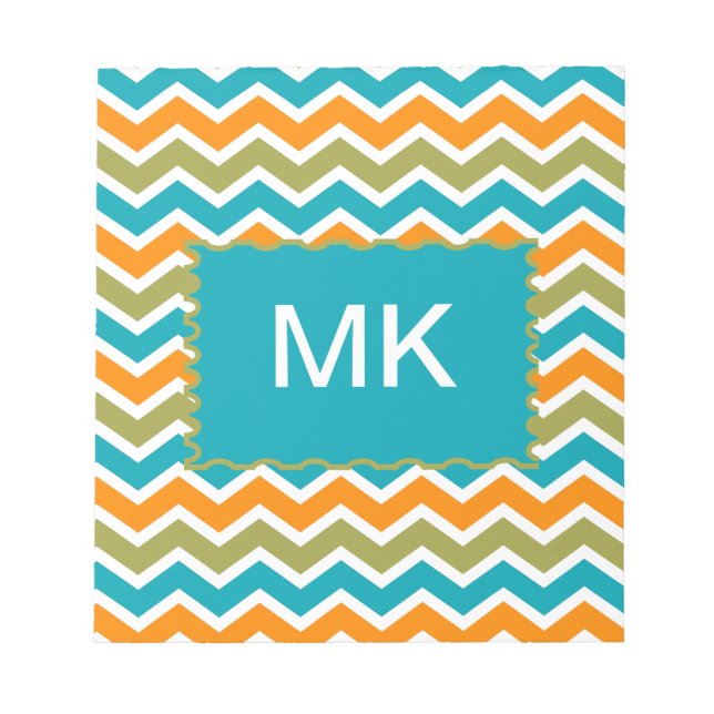 Bloc-note Zigzag, une tribu dynamique de Peacock (Devant)