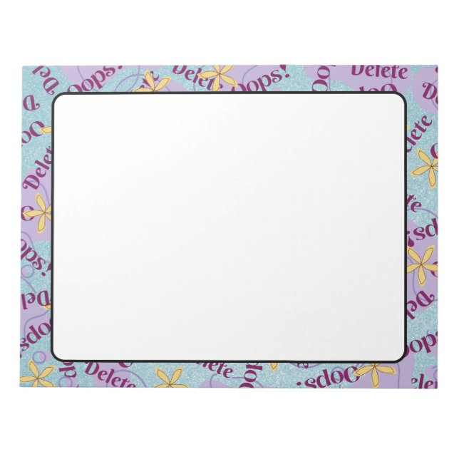 Bloc-notes 8,5 po x11 Papier fixe (Devant)