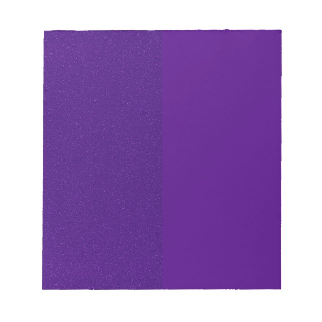 Bloc-notes à deux tons de Parties scintillant viol (Devant)