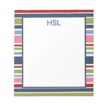 Bloc-notes à teintes profondes