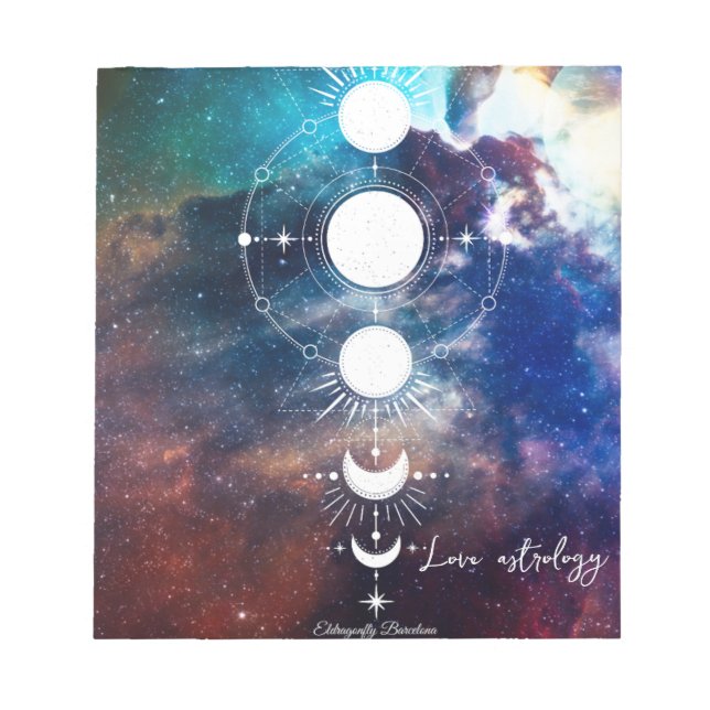 Bloc-notes - Aimer l'astrologie (Devant)