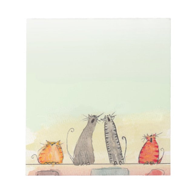 Bloc-notes Alley Cats (Devant)