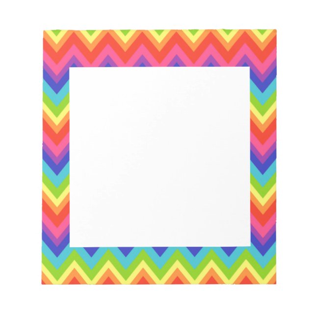 Bloc-notes arc-en-ciel (Devant)