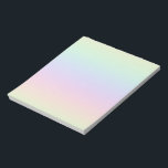Bloc-notes arc-en-ciel<br><div class="desc">Dispose d'un dégradé arc-en-ciel pour égayer votre journée.</div>
