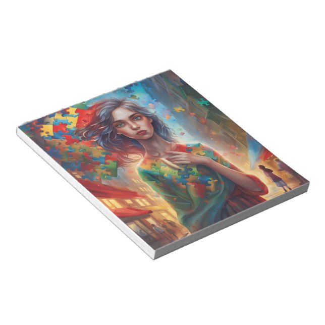 Bloc-notes Autisme (Incliné)