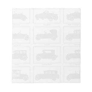 Bloc-notes Automobiles vintage