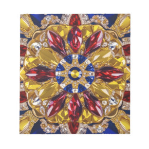 Bloc-notes avec Colombie Couleurs Design moderne