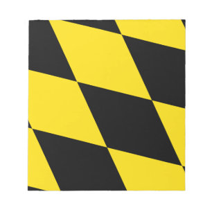 Bloc-notes avec Drapeau de Munich, Allemagne