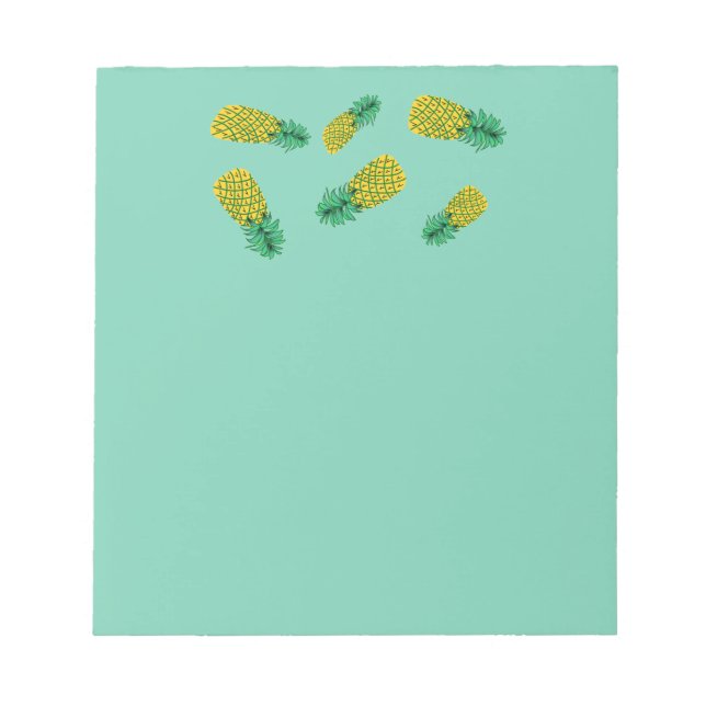 Bloc-notes avec Motif ananas (Devant)