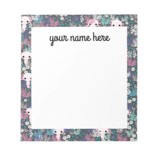 Bloc-notes Axolotl personnalisé