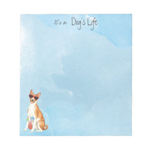 Bloc-notes Basenji été
