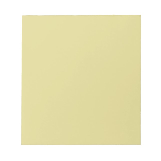 Bloc-notes beige de 5,5 po x 6 po - 40 pages (Devant)