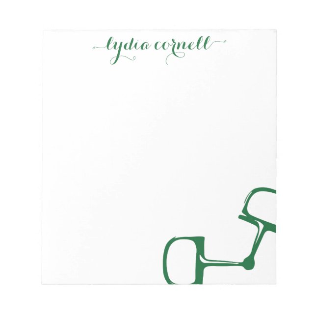 Bloc-notes Big Dee Snaffle Bit Horse - Chasseur (Devant)