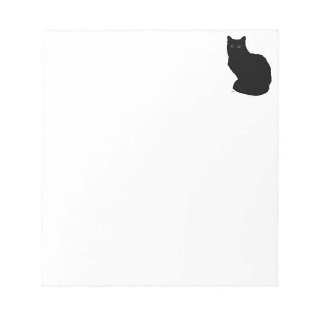 Bloc-notes Black Cat (Devant)